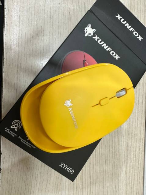 Chuột XYH60 màu vàng đẹp, không bị quá chói, chuột êm nhạy, giá lại rẻ, mua ủng hộ lần sau.