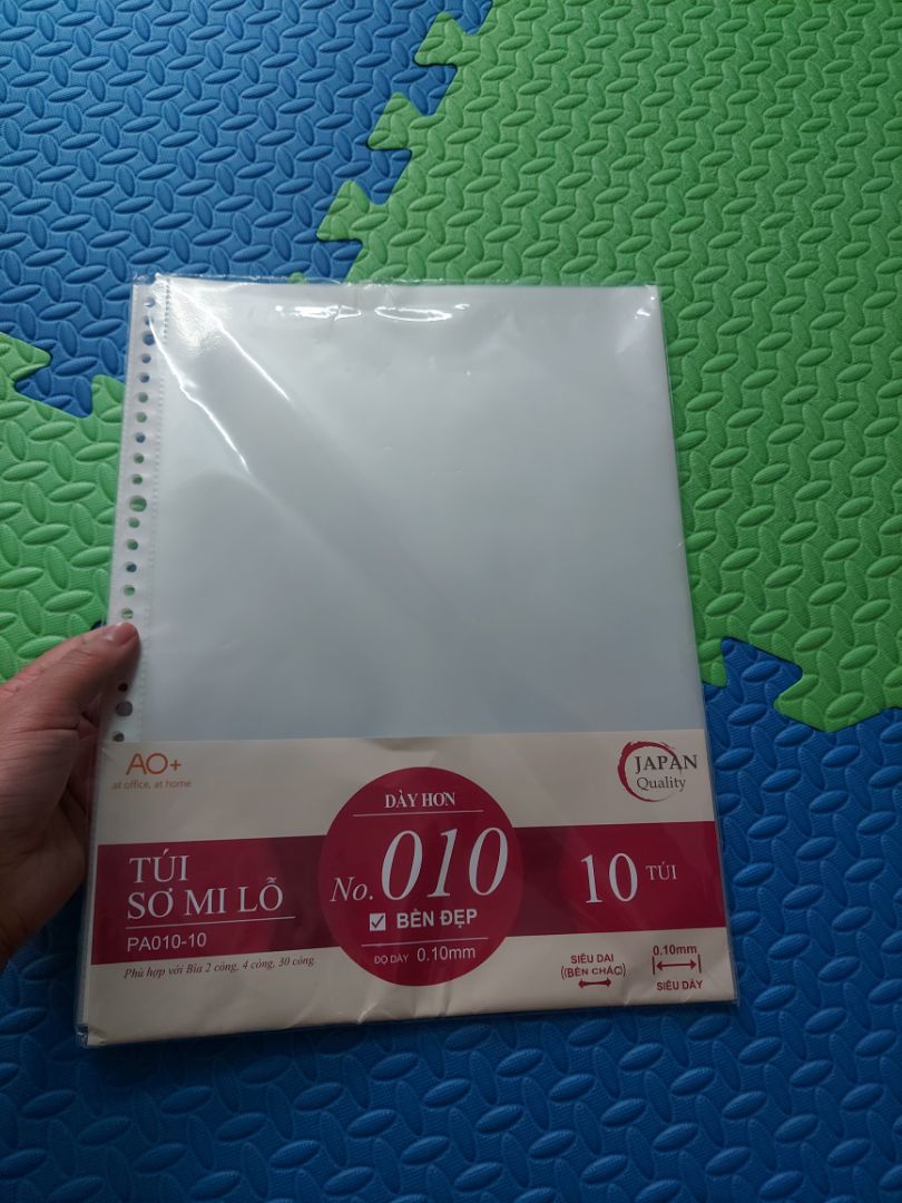 Đóng gói sản phẩm chắc chắn, đầy đủ số lượng.
Mình từng dùng qua nhiều loại túi mà thấy túi này chất lượng nhất. Túi dày dặn và rất đẹp.