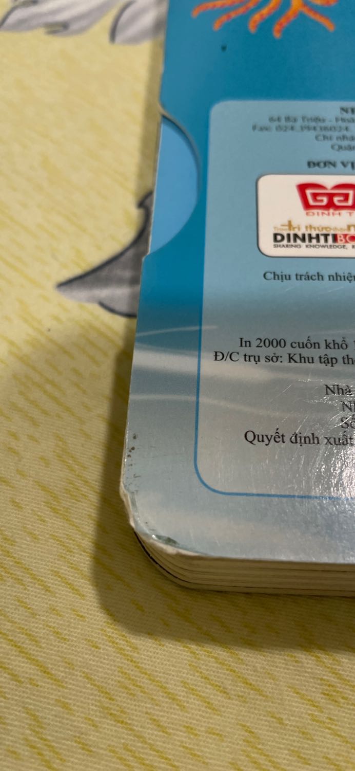 Đề nghị Tiki và nhà sách giao lại sách mới. Sách tôi mới nhận chiều nay là sách cũ, quăn góc, các cạnh của bìa sách bị xờn, cũ cả