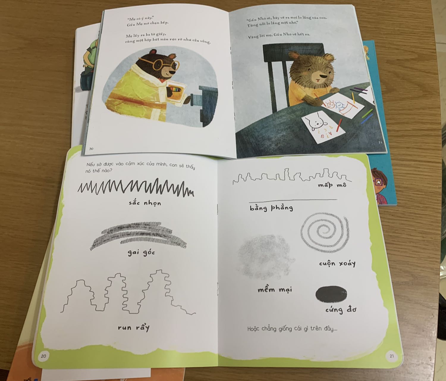 Hình ảnh đẹp, chất liệu tốt