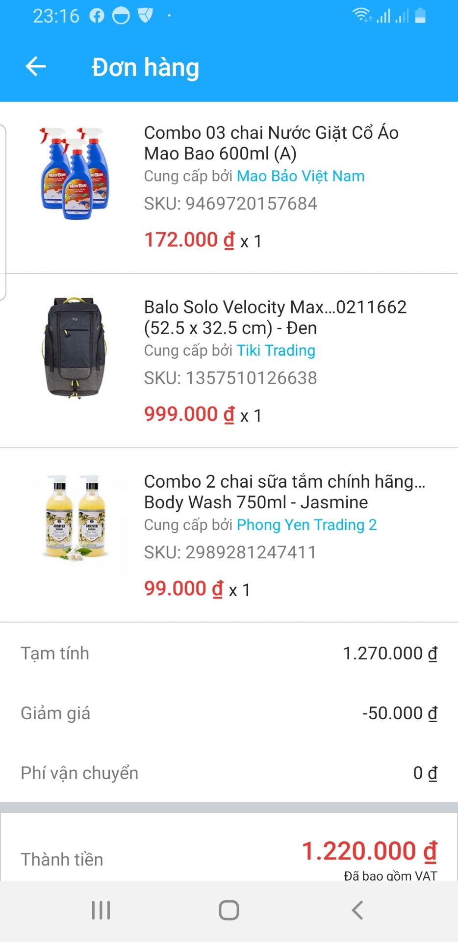 sản phẩm Rất tốt 
xịt lên cổ và Nách áo thấy hiệu quả trắng sạch. xịt để hơn 5-10 phút rồi giặc máy giặc cũng sạch luôn nha. hài lòng.
Mua combo 3 chai ko biết khi nào hết. Kaka. 
Cảm ơn Tiki