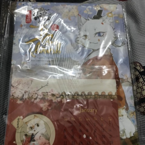 Nét vẽ đẹp lắm nha, sticker với lịch dễ thương xỉu, giao hàng nhanh lắm.