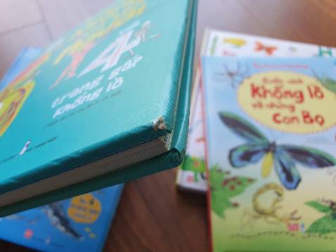Thật sự cuốn sách gây ấn tượng mạnh khi trẻ tiếp nhận thông tin hình ảnh, dữ liệu trong từng trang sách :)