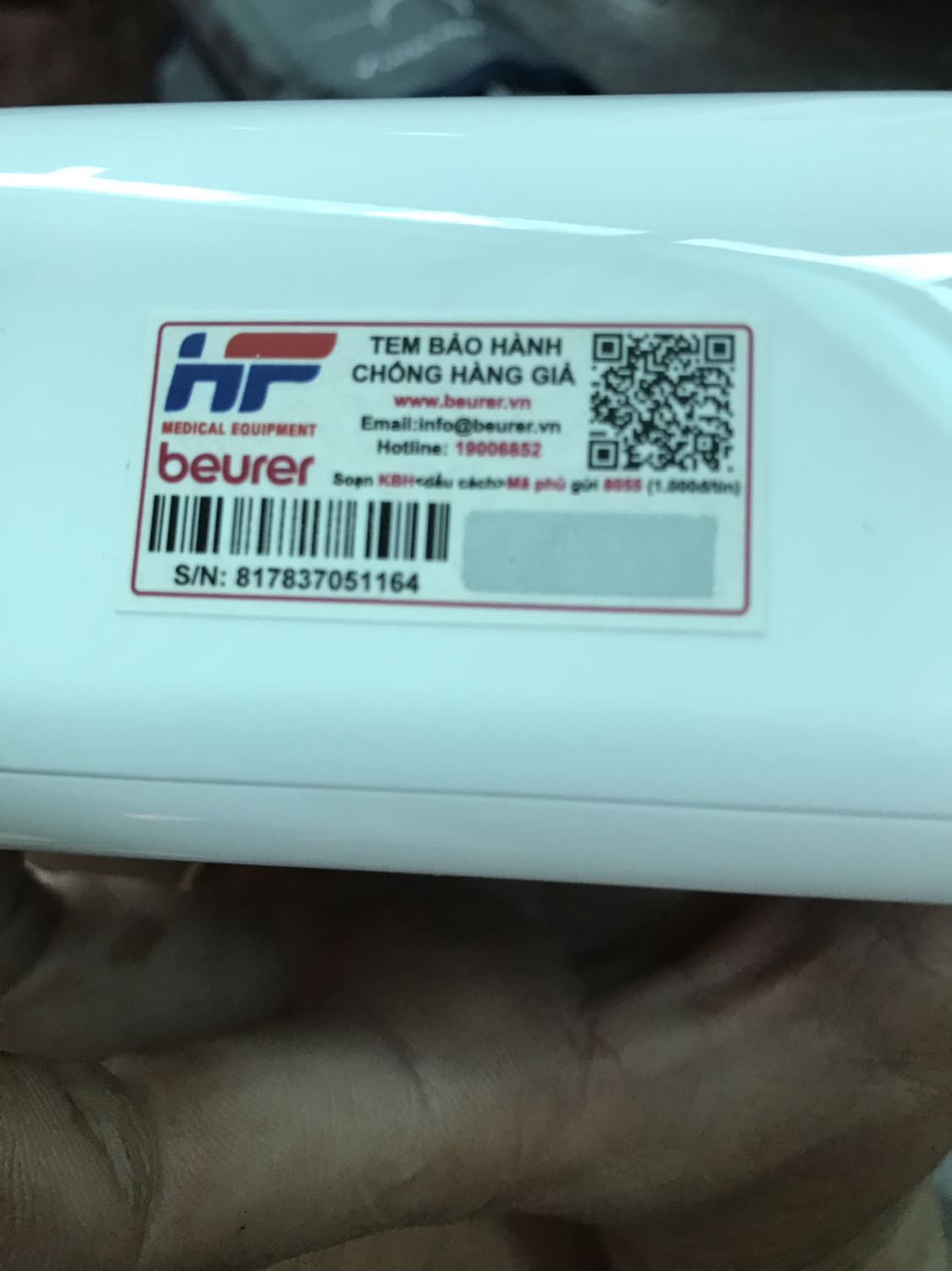 Sản phẩm tuyệt vời, rất hài lòng ?
Đúng sp chính hãng từ Đức.