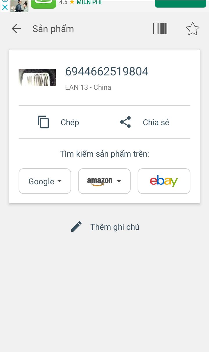 hàng o hiện thông tin khi tra mã vạch mà chỉ hiện của trung quốc.hàng o giữ nhiệt . cái màu đen là mùa ở tiki còn  bạn t mua cái màu đỏ ở chỗ khác giá đắt hơn đây, mẫu mã cũng khác  nhưng nóng bốc khói nghi ngút.của mình ham sale 169 k mà để từ sáng đến trưa nước sôi sục mà chỉ còn ấm  .tiki xem lại shop này chứ mình mua nhìu lần rùi lần này thấy o trả đc mã vạch thấy mất niềm tin  quá