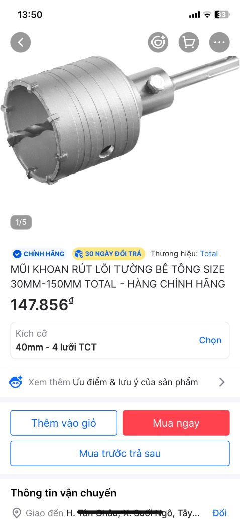- Giao hàng đúng mẫu. Tốt!
- Tặng Shop 5 sao.