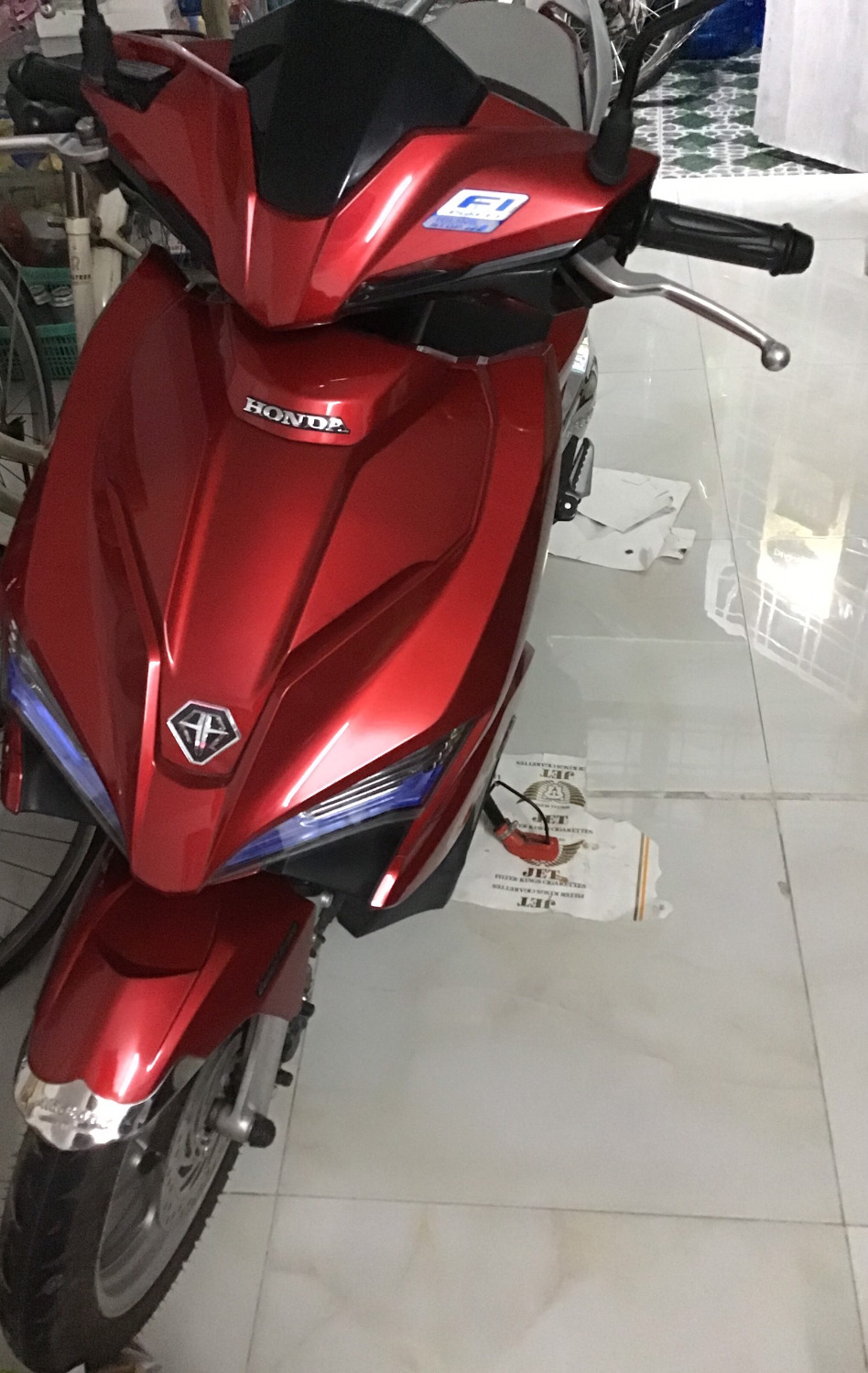 Bộ nhựa dàn áo Air Blade  2019 Bản Cao cấp khóa thông minh Có 4 màu Đỏ  Xanh Đen Bạc  chinhhangvn