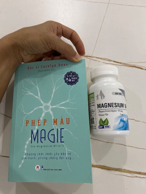 Sách cung cấp thông tin ít ai để ý về sự thiếu hụt magie gây ra đủ bệnh