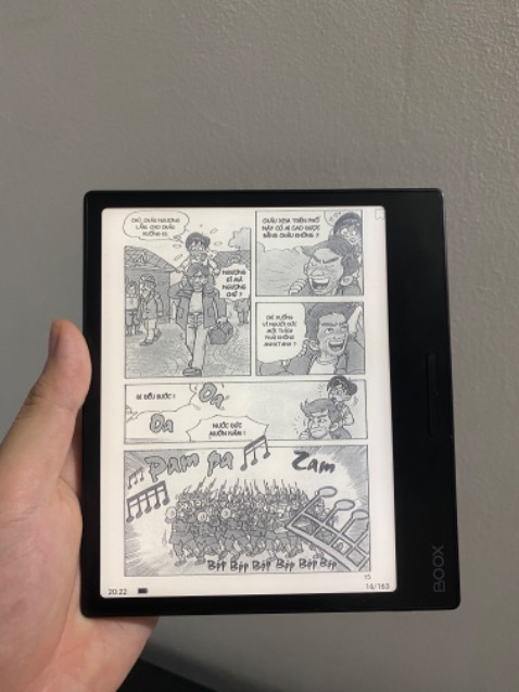 Máy màn hình đẹp hơn kindle paper white, nhỏ gọn, có phím bấm rất thích, đáng để đầu tư. Máy màn hình đẹp hơn kindle paper white, nhỏ gọn, có phím bấm rất thích, đáng để đầu tư.