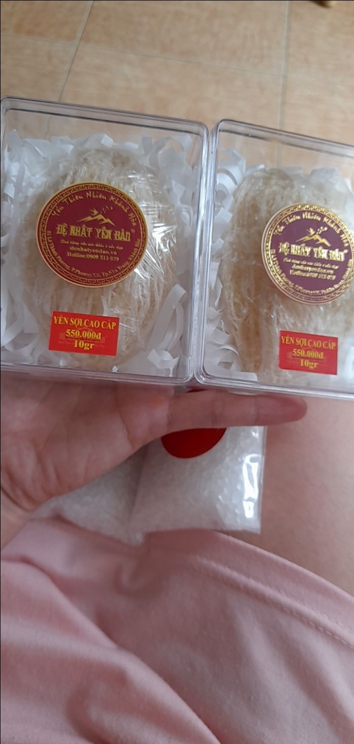 giao hàng nhanh như gió, đóng gói kĩ lưỡng. được tặng thêm 1 gói táo đỏ và 2 gói đường phèn. chưa chưng thử, hi vọng ngon.