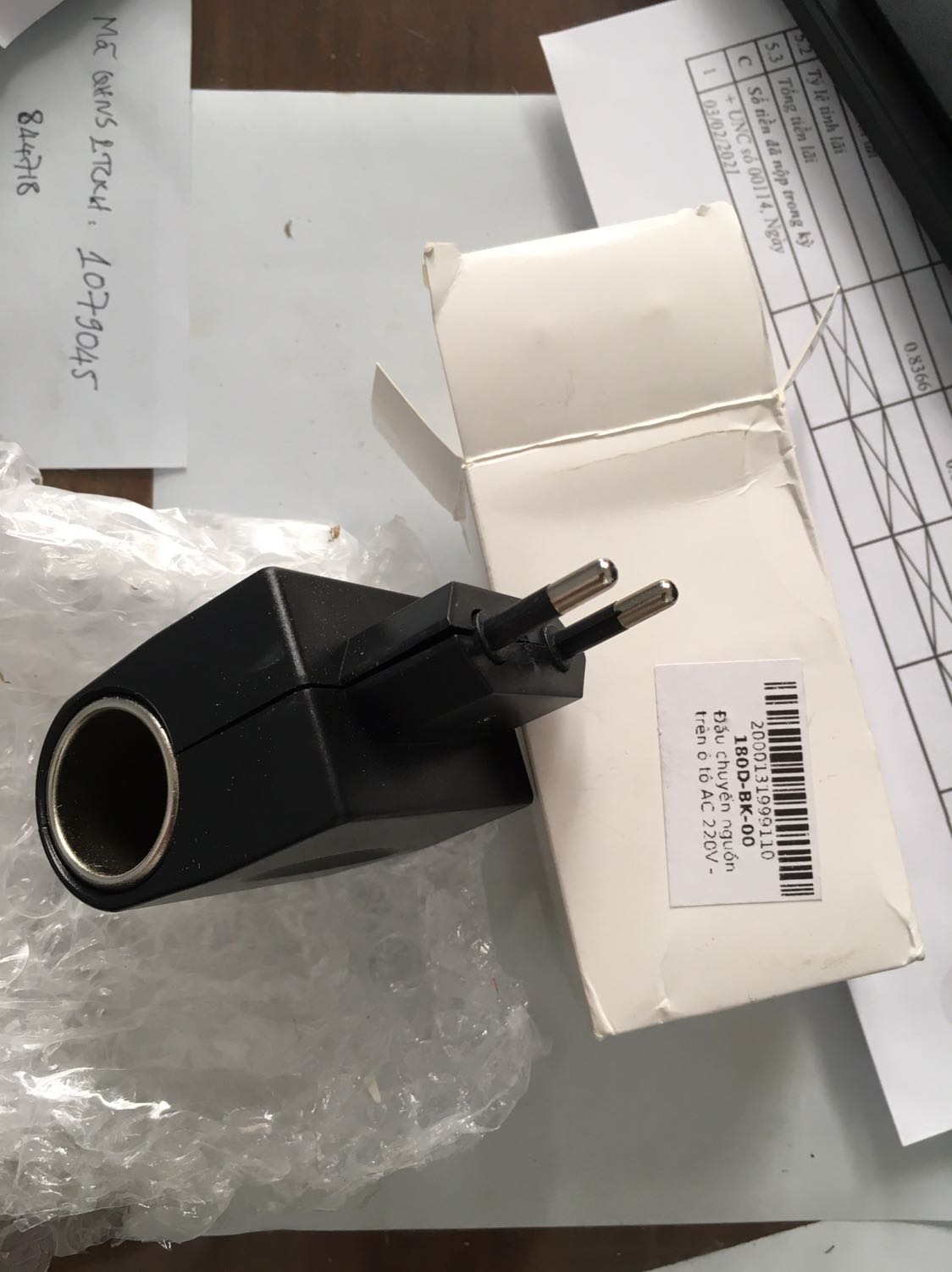 mới khui hộp ra mà bị hở rồi. Thấy hở nên ko biết có an toàn ko nên chưa dám sử dụng