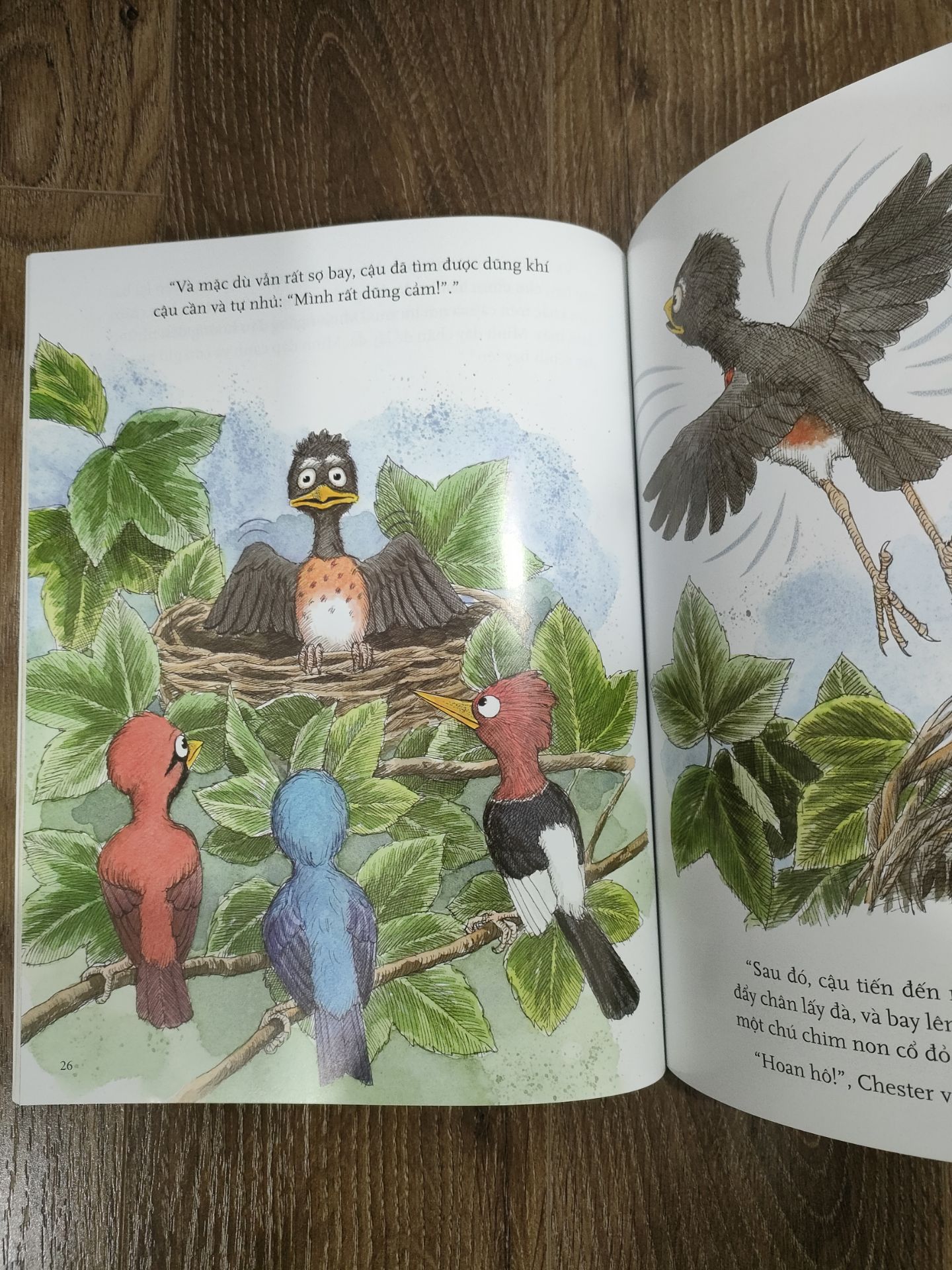 sách to, dễ đọc, 1 nửa là tiếng anh, giấy xịn xò