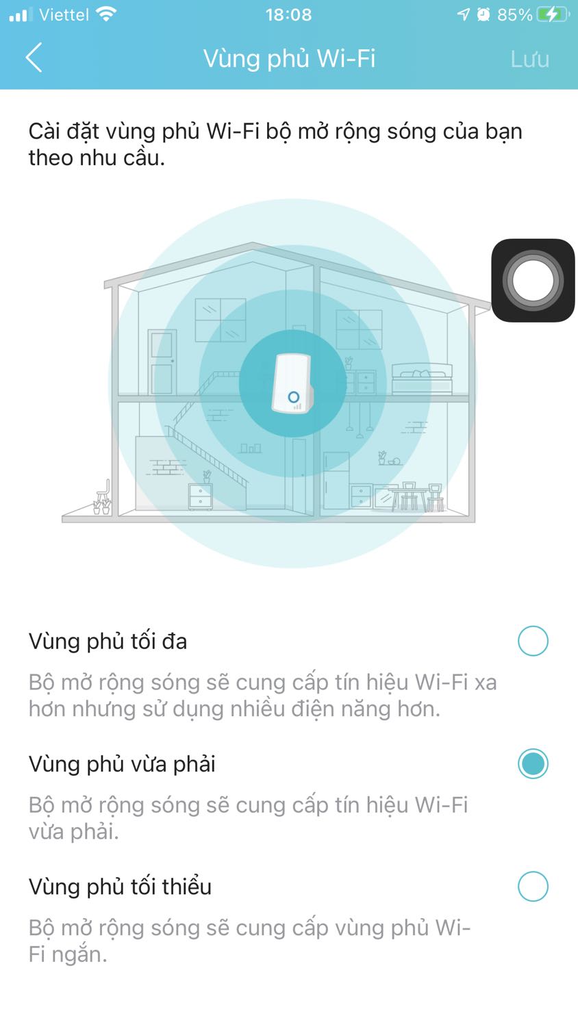 Đánh giá khách quan nhất

Điểm mạnh
- Gọn
- Kết nối dễ dàng. Do có ứng dụng có thể tải từ CH PLAY hoặc APPSTORE
- Có chỉnh phủ sống theo nhu cầu. Xa - Trung bình - Thấp. Để tiết kiệm điện
- Có chế độ thiết lập lịch tắt/bật. Tiện lợi cho người đi làm. Như t hẹn tắt 10h - 18h. Sau đó tự bật. Thì về nhà 19h cũng có thể sử dụng. Và tiết kiệm đc điện từ 10h-18h.

Điểm yếu
- Kích sóng mạnh lên chỉ đc 1 chút. Ko nhiều như qc nói.
- Dùng 2 lap, 1 điện thoại thì đc. Chứ nhiều hơn là thua.