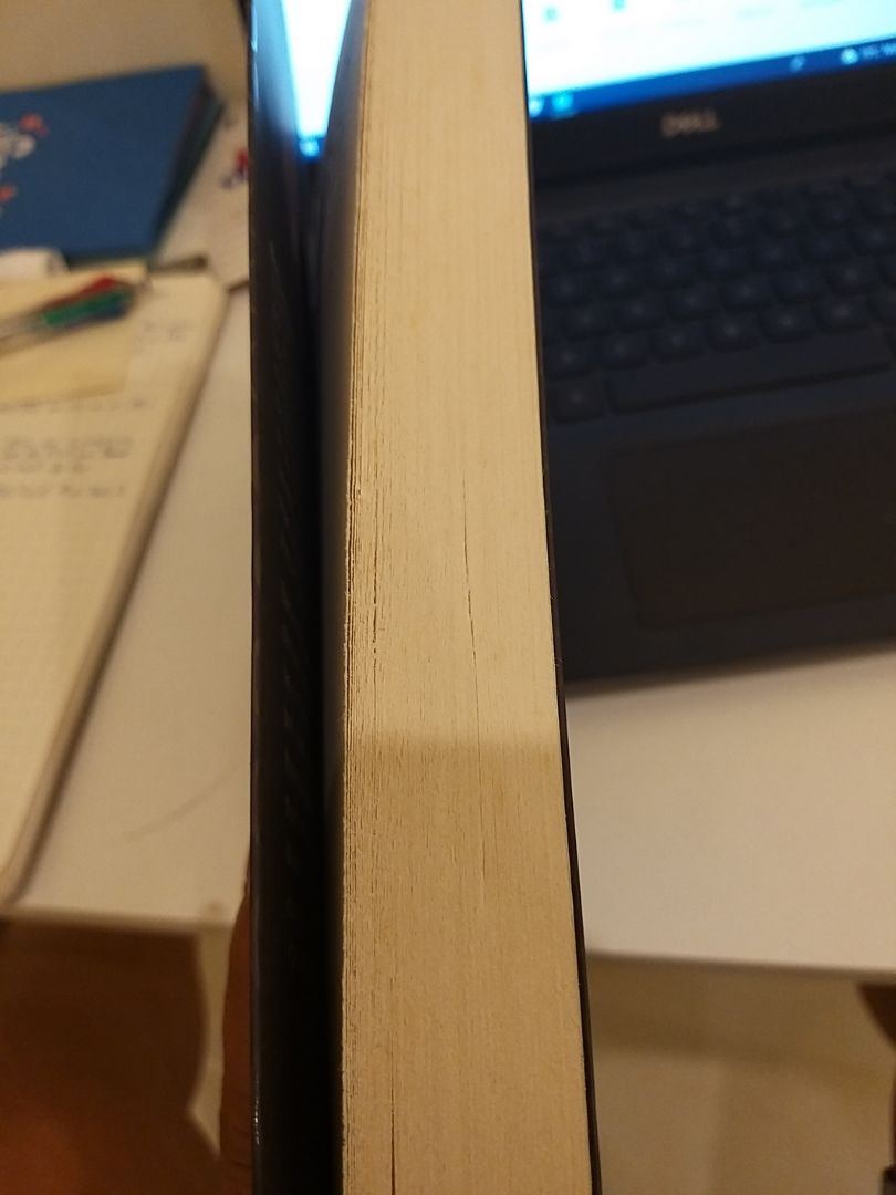 Giao hàng nhanh
Sách nhìn cũ, giấy mỏng, màu giấy ngã vàng 
Mép sách xén cạnh nhìn xơ giấy, rất tệ :((