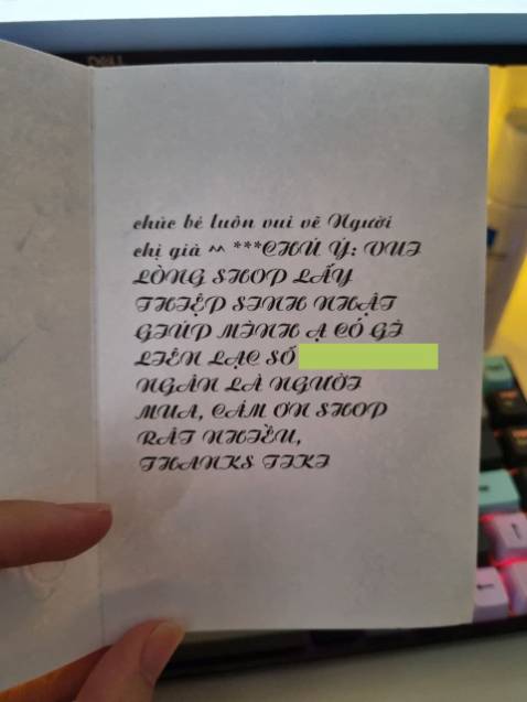 Sách rất dễ thương, cơ mà Tiki ko linh động. 
Ko có chỗ NOTE (TRONG THIỆP)

mình ghi trong phần nội dung thiệp : CHÚ Ý (NOTE LẠI)
THẾ LÀ TIKI COPY PAST (THẬT SỰ KO HIỂU???)

WTF =)))))))))))))))))))