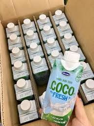 Giao hàng đúng thời gian. Thùng được đóng gói cẩn thận. Nước dừa của Vinamilk thì ok lắm. Rất tiện, có thể dùng nấu ăn luôn.