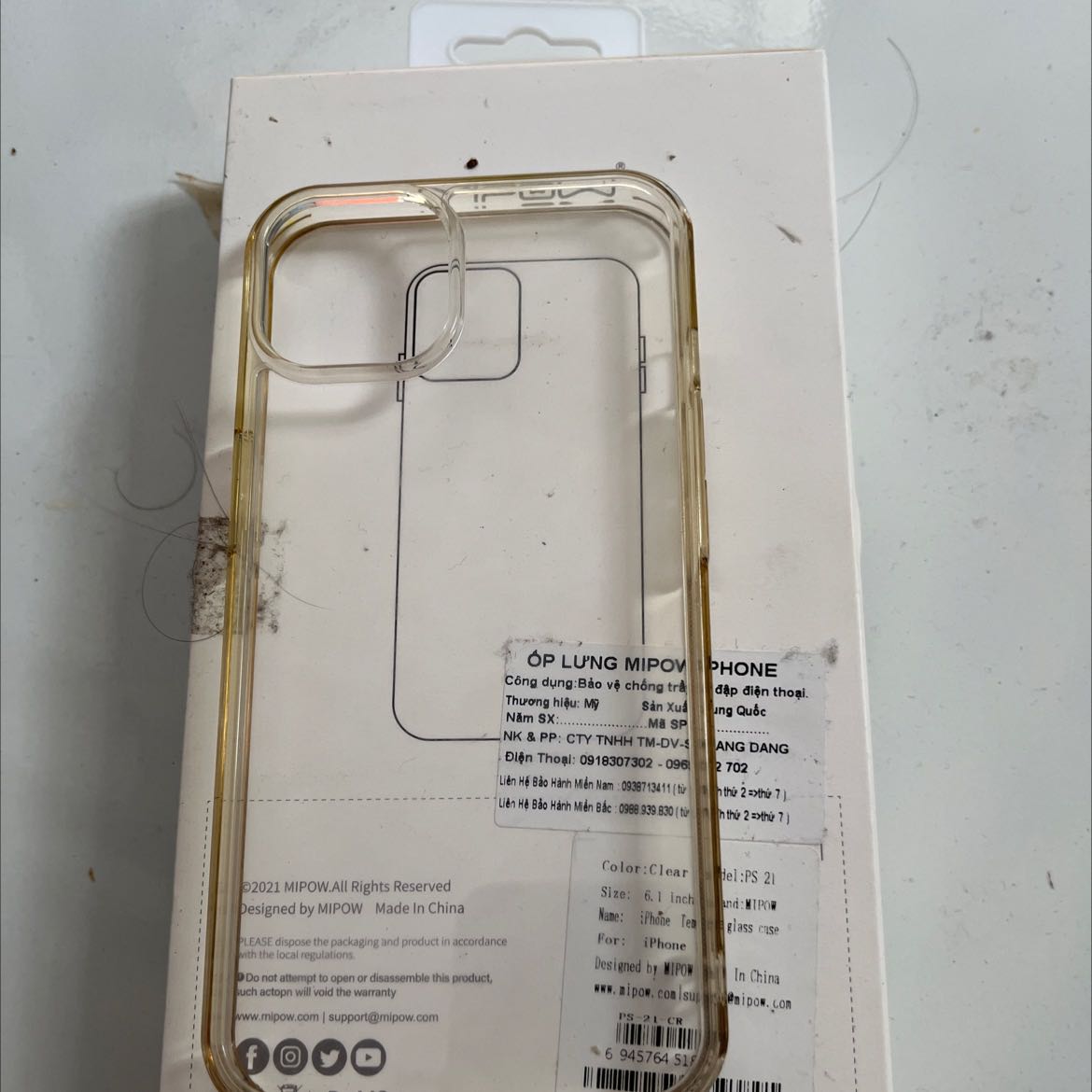 Về tính năng bảo vệ của ốp thì không có gì để bàn. Tuy nhiên sau một tháng sử dụng ốp mình bị ố vàng trông hơi ố dè, thấy rõ nhất ở 2 bên sườn ốp. Về tính năng bảo vệ của ốp thì không có gì để bàn. Tuy nhiên sau một tháng sử dụng ốp mình bị ố vàng trông hơi ố dè, thấy rõ nhất ở 2 bên sườn ốp.