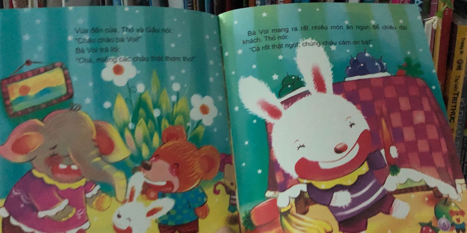 Tranh vẽ dễ thương.