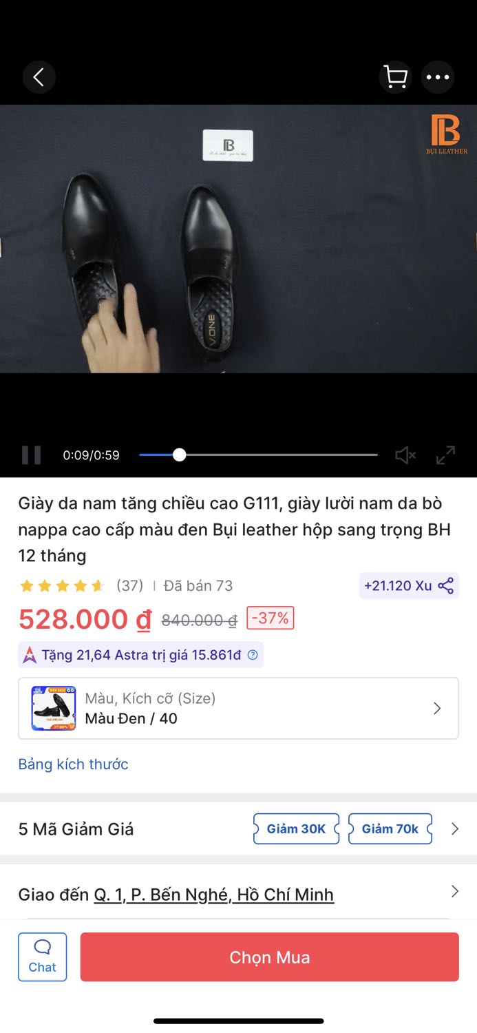 Sp rất ưng ý, có điều shop giao lộn loại giày rồi, tui đặt giày lườ mà giao giày dây, nhưng ko sao bạn tui vẫn lấy, lần sau mua tiếp Sp rất ưng ý, có điều shop giao lộn loại giày rồi, tui đặt giày lườ mà giao giày dây, nhưng ko sao bạn tui vẫn lấy, lần sau mua tiếp