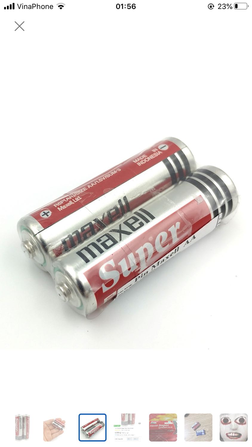 Nhận được hàng lắp vào đồng hồ chạy tốt, còn chờ xem thời gian sử dụng được bao lâu, tạm hài lòng với giá khi mua được giảm còn 6000vnd/1pin ...