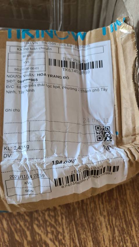 giao hàng mà không được kiểm tra kết quả là nó bị bể giờ phải làm sao???