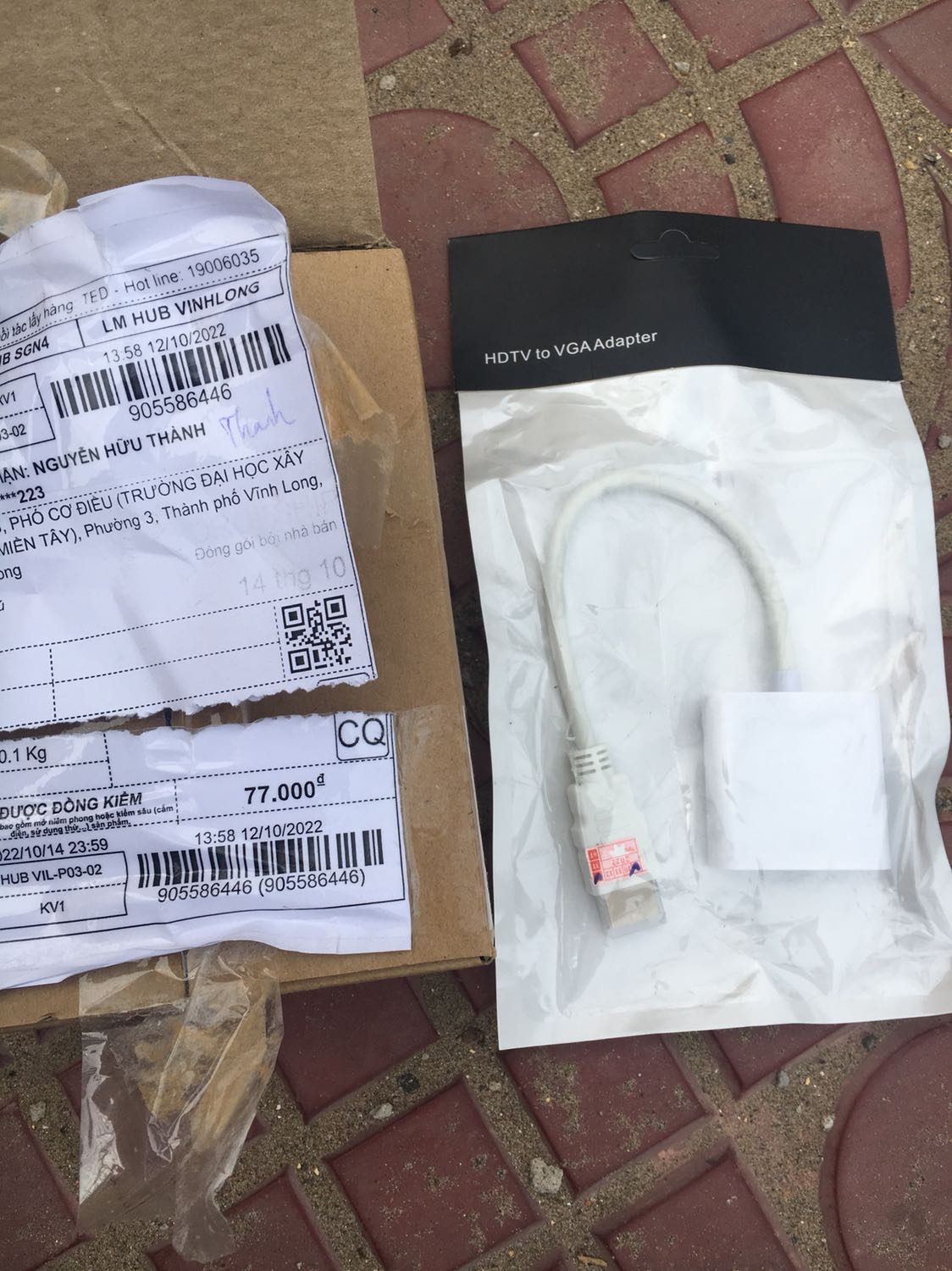 Shop gửi nhầm dây, không phải micro HDMi