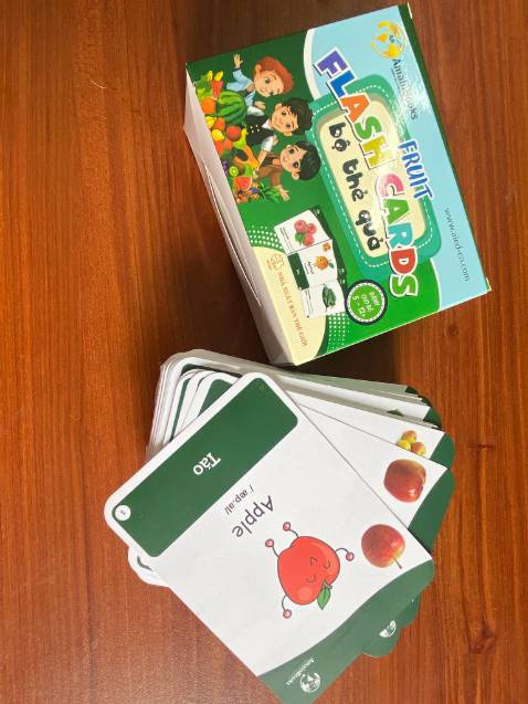 Đóng gói kỹ càng, hình ảnh bắt mắt dễ dàng học, chất lượng sản phẩm rất tốt phù hợp cho những bạn ms có con như mình để cho các bé học.