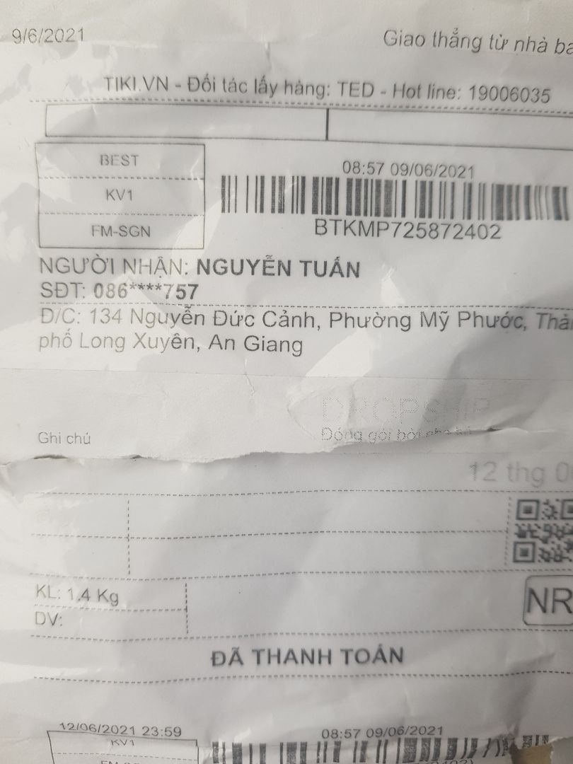 Nhận hàng xong, kiểm tra phần thủy tinh bên trong bình bị bể nát. Tiki xem đổi lại sản phẩm được không?