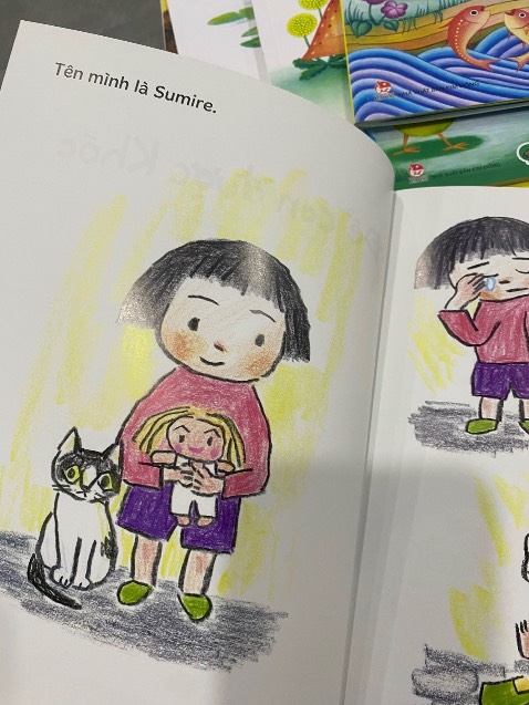 câu chuyện ý nghĩa và thoing điệp đẹp, mà thật không ngờ được sáng tác khi tác giả còn bé bằng con mình