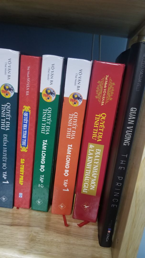 sản phẩm đẹp như hình, giao hàng tương đối nhanh, nội dung hữu ích nên sưu tầm, gần đủ bộ quyết địa tinh thư