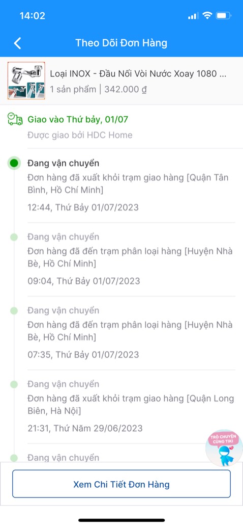 Hàng tốt, nhưng giao hàng chậm mất 1 ngày, không hiểu đơn vị chuyển hàng như thế nào mà hàng về Nhà Bè, rồi chuyển lên Tân Bình xong rồi lại quay về Nhà Bè 🙁🙁🙁. Hơi tiếc cho shop không được 5 sao vì khâu vận chuyển.