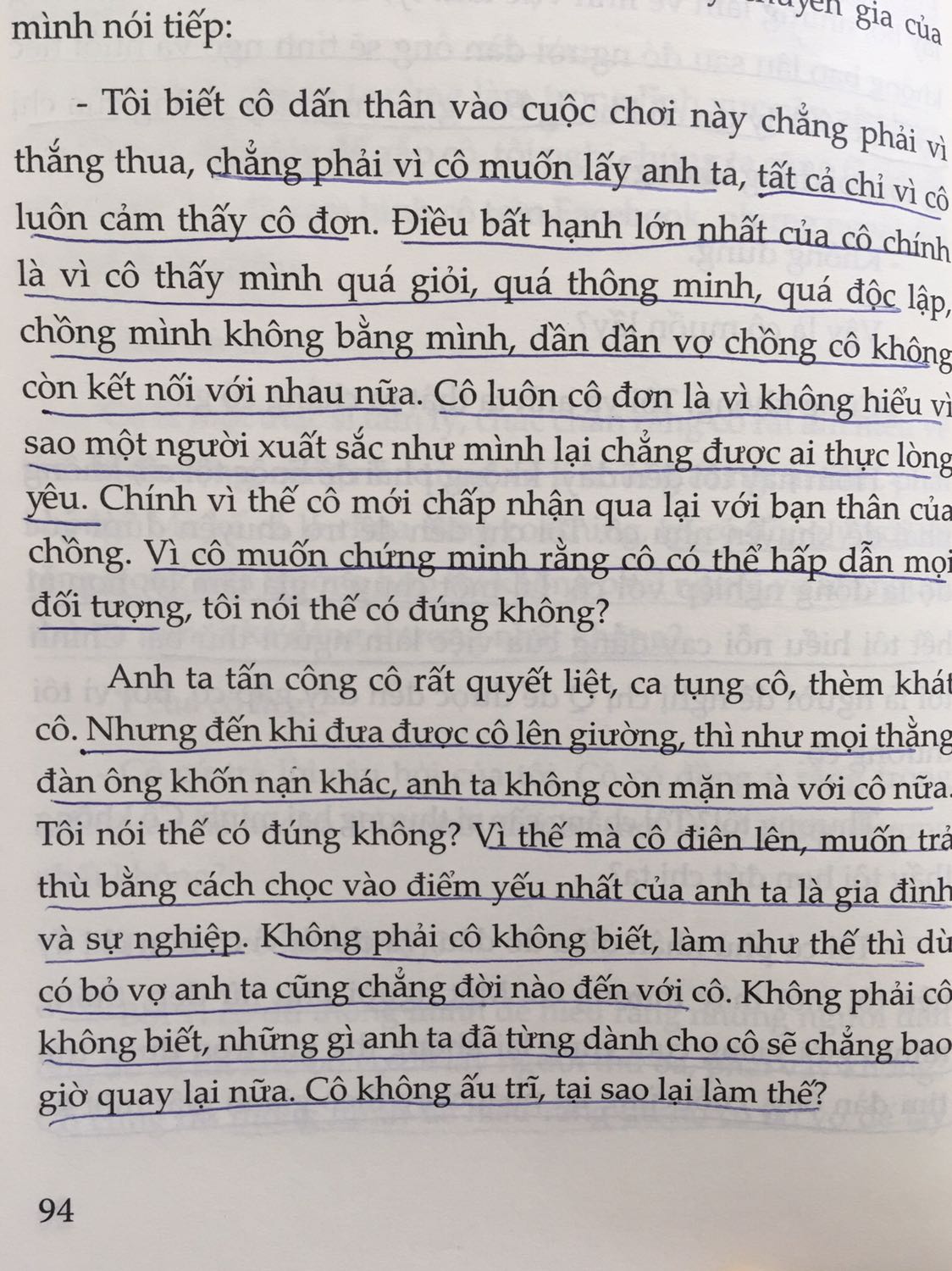 Đàn ông nên đọc để Tỉnh và hiểu cái giá đắt đỏ của Dại phí & Tham phí khi xúc phạm, phản bội Hôn nhân! Họ chỉ ngộ ra tội lỗi, Dại phí khi đã no nê, chán Bồ!
Phụ nữ nên đọc để tỏ cái giá rẻ mạt của Dại phí khi chọn làm kẻ thứ 3 để rồi tự sát thương mình trong ngỡ ngàng, cô đơn và tổn thương đồng phận Người phụ nữ khác và những đứa trẻ! Đàn ông nên đọc để Tỉnh và hiểu cái giá đắt đỏ của Dại phí & Tham phí khi xúc phạm, phản bội Hôn nhân! Họ chỉ ngộ ra tội lỗi, Dại phí khi đã no nê, chán Bồ!
Phụ nữ nên đọc để tỏ cái giá rẻ mạt của Dại phí khi chọn làm kẻ thứ 3 để rồi tự sát thương mình trong ngỡ ngàng, cô đơn và tổn thương đồng phận Người phụ nữ khác và những đứa trẻ!