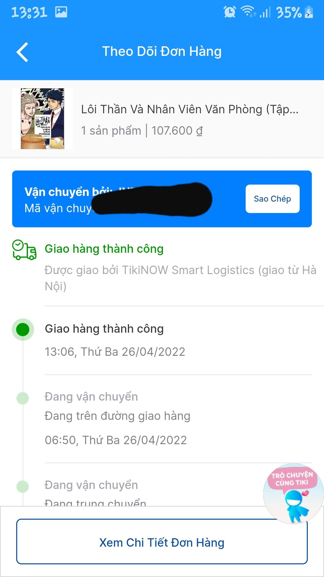 chán, đặt rõ sớm. Đợi hàng xử lý quá lâu nhưng vẫn k nghĩ nhiều. Tới hôm nay hàng về hí ha hí hửng bóc hàng mà lại cho quả combo unseal + ko bookmark. Thực sự là thất vọng, mình đợi hàng biết bao nhiêu ngày mà lúc nhận đc r chán chẳng thiết đọc truyện nữa