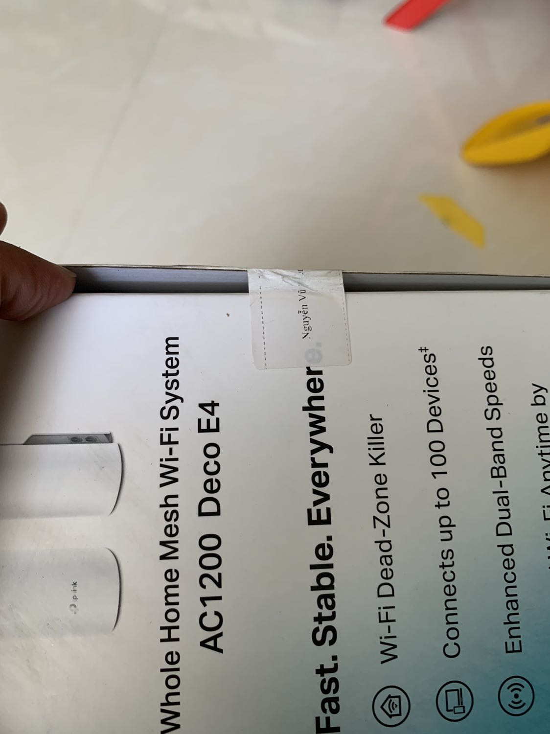 Mới xài vài ngày nhưng cảm nhận tốt hơn wifi hiện có. Thiết bị giao nhanh, thiết lập đơn giản. Có Guest mode nên tiện public cho khách đến nhà chơi.