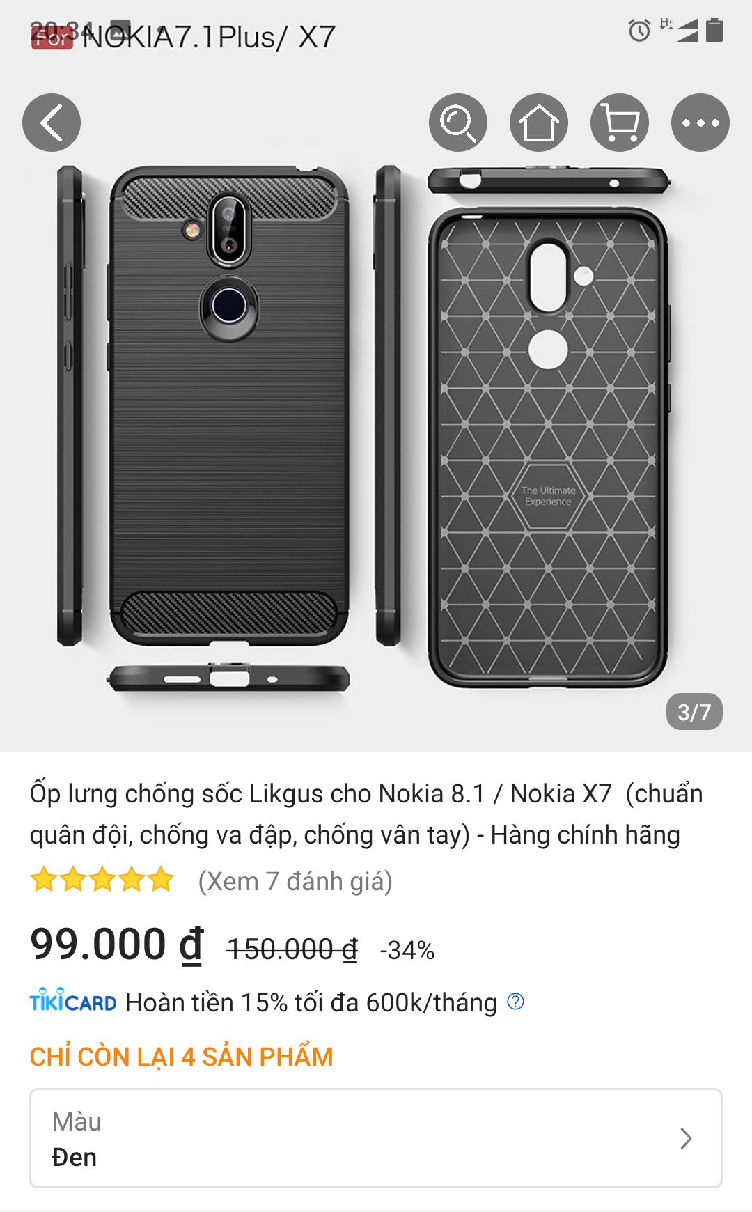 Treo đầu dê bán thịt *** ak shop, mua ốp lưng đó thì giao ốp lưng nọ, nếu không có hàng thì yêu cầu hoàn trả lại tiền nhé, mong #Tiki phản hồi gấp