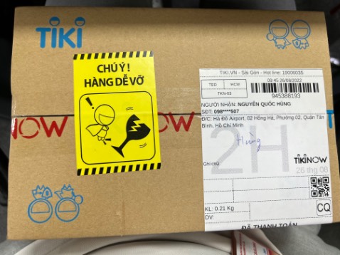 Đã mua hàng của TP Link nhiều lần.
1. Giao hàng nhanh vì có hỗ trợ tikinow, rất thích khoản này
2. Chất lượng sản phẩm tốt: các sản phẩm đã mua dùng cũng hơn 1 năm rồi chưa thấy cái nào hư. (Cũng có khi chưa tới lúc hư nhưng trước mắt thấy OK)
3. Đóng gói cũng cẩn thận