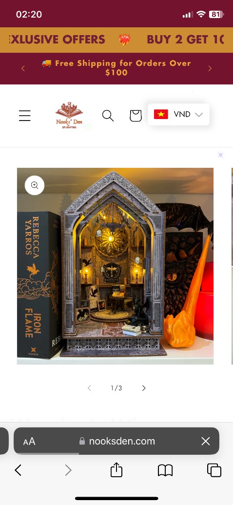 Sách siêu đẹp ạ! Cảm ơn Trẻ đã thầu series này huhu bản dịch cứ phải gọi là xuất sắc luôn ạ! Mong trẻ sẽ mau mau ra p3 của bộ truyện này ạ! Cảm ơn Trẻ rất nhiều vì đã ambg lại trải nhiệm tuyệt zời cho ng đọc