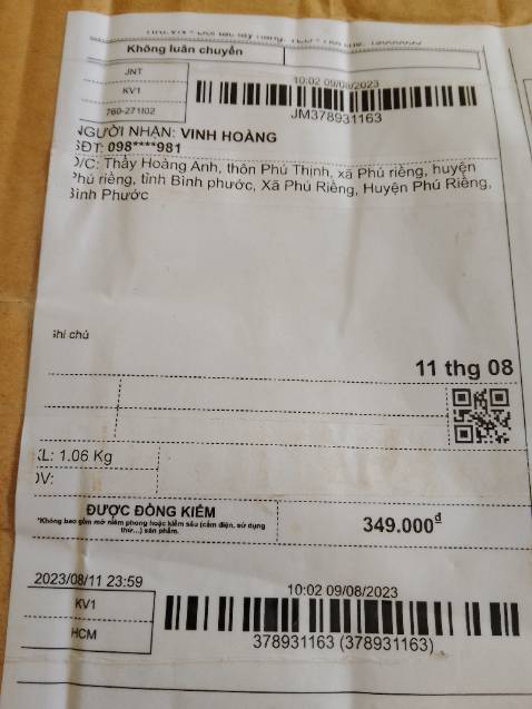 Tốt lắm rồi! Sách ngoại văn bản gốc chất lượng cao cấp, được giao hàng rất nhanh chỉ sau một ngày đặt mua.
 Cảm ơn PHAN LỆ& FRIENDS rất nhiều!