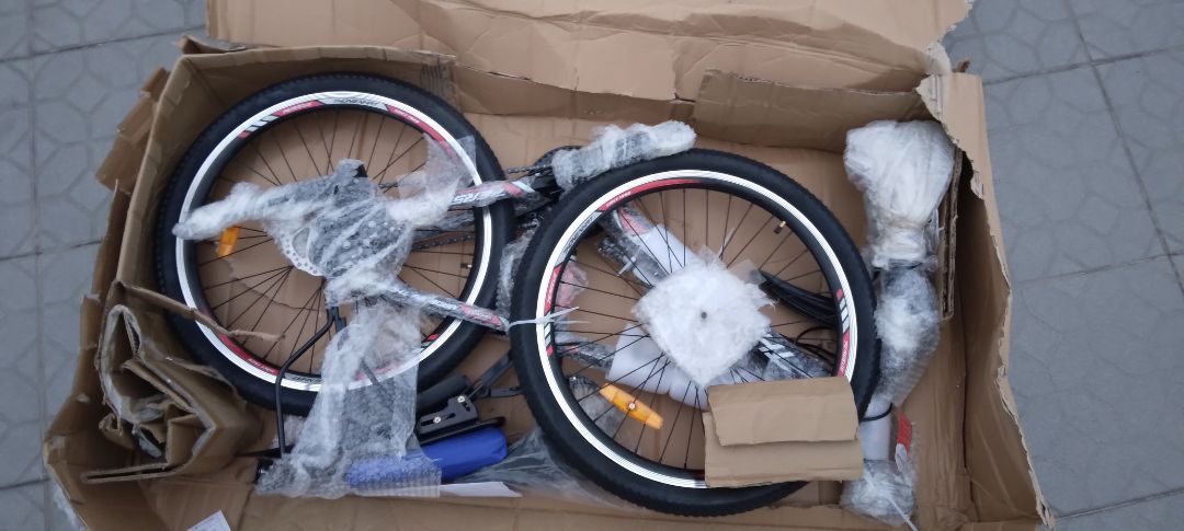 Xe đóng gói cẩn thận