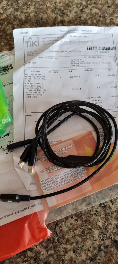 Giao hàng không đúng, sai sản phẩm