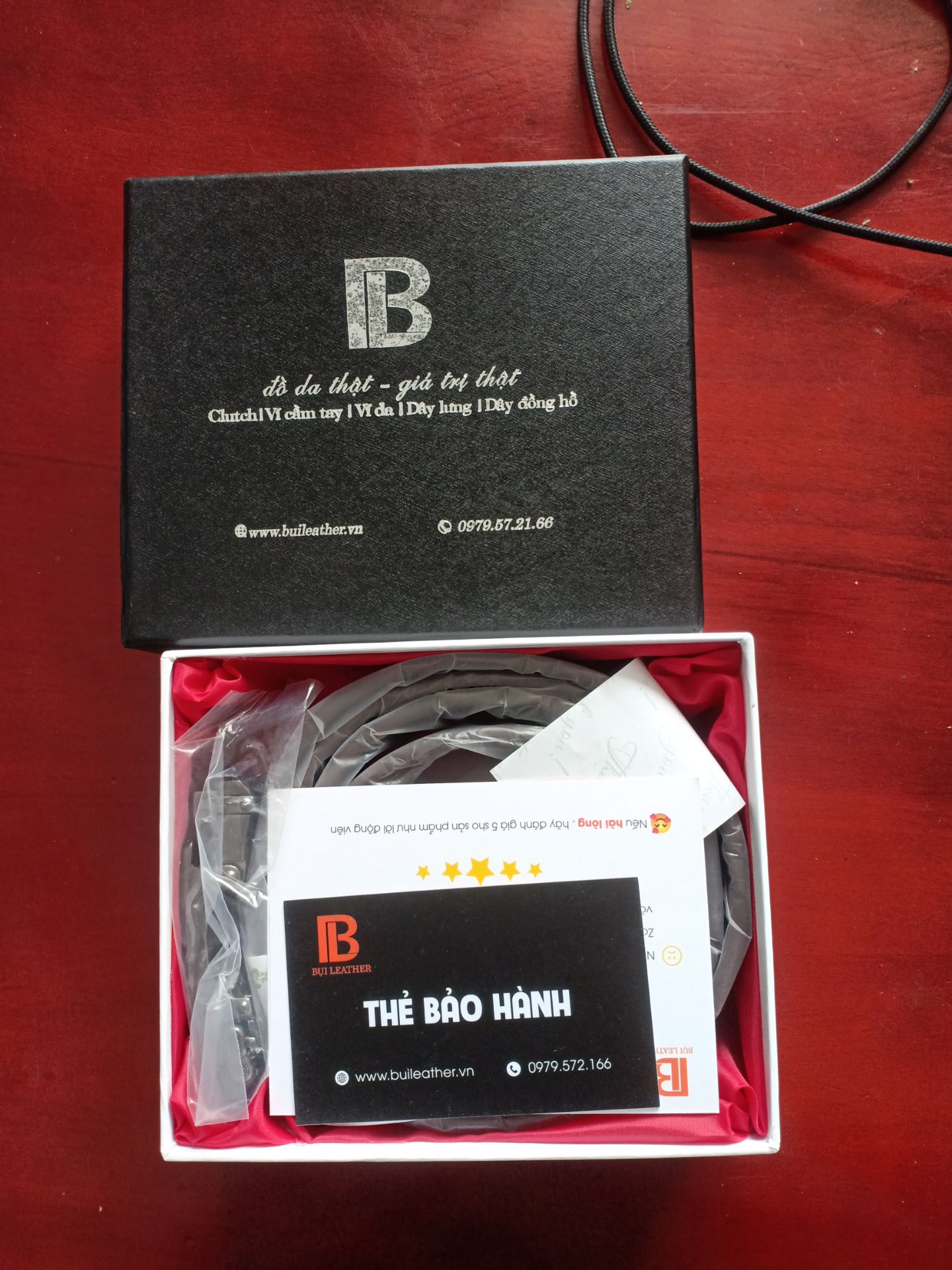 Giao hàng nhanh, sản phẩm đúng như mô tả, đầu khoá chắc chắn, dây nịt đẹp. Chất lượng phải dùng thời gian mới biết. Đánh giá shop uy tín, 5 sao