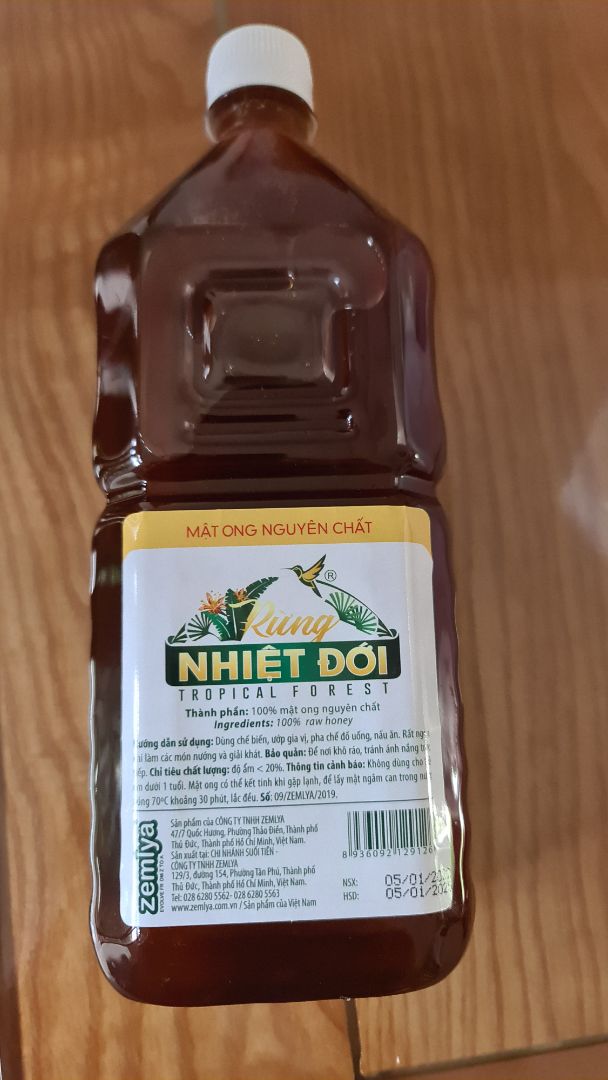 Mật thanh, ngọt nhẹ, không có bọt. Mới sx 5/1/2022. 
Mình không rành về mật ong nên ko đánh giá đc chất lượng, nhưng nhìn chung là ok. 
Chai nhựa nên ko bị vỡ trong quá trình vận chuyển. Giao tiki now nhưng shop freeship. Sẽ ủng hộ tiếp.