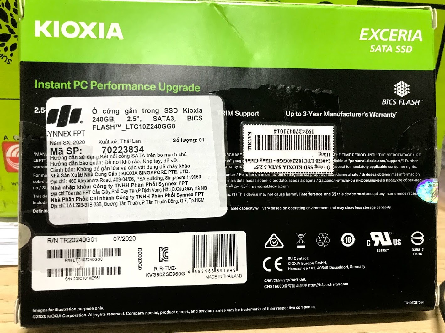 Giao hàng nhanh, đóng gói ổn nhưng chất lượng đọc ghi không như quảng cáo.
Nếu như vậy có phải là lỗi sản phẩm hay không?