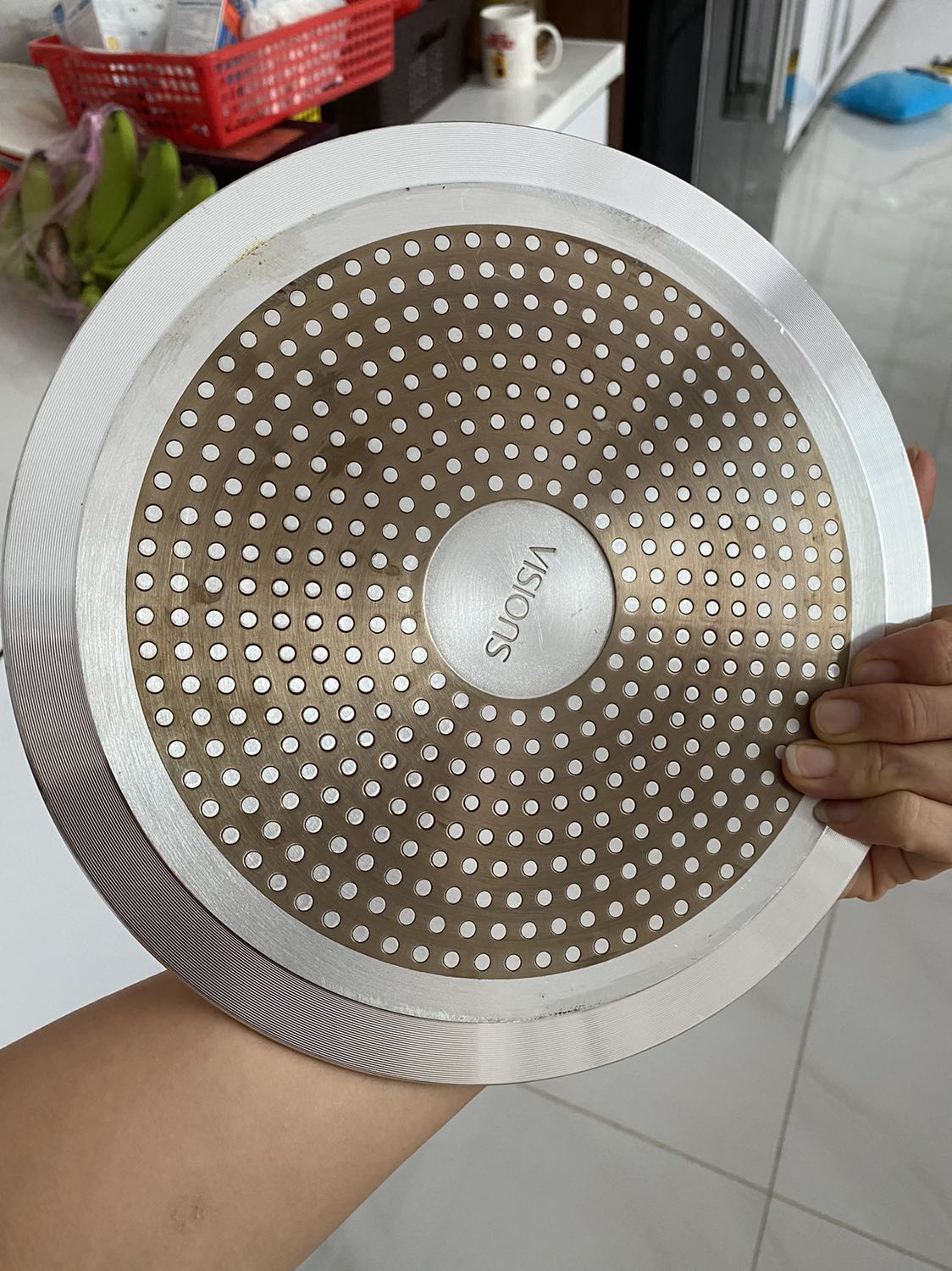 Sản phẩm y hình, dày, chắc chắn nhưng bị khét và chuyển nhiệt rất lâu. Chỉ dùng dự phòng, tốt nhất mua luôn nồi chuyên dụng cho bếp từ