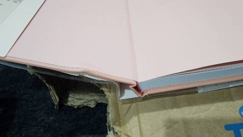 Không biết là sách bị lỗi ngay từ đầu hay do vận chuyển nhưng nhận hàng thấy rất không vui !!!