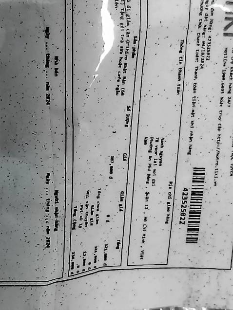 Minh mua 3 gói tính tiền 3 mà gửi tới có 1 la sao,buôn bán gì kỳ mốt ko ai dám đặt hàng nữa