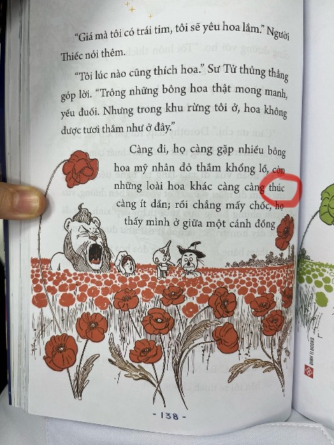 Một câu chuyện nhẹ nhàng thú vị cho trẻ em và cho người lớn có tâm hồn trẻ em. Điều thú vị hơn cả là những trang sách kèm theo những hình vẽ cây cỏ siêu đáng yêu và healing. Mình phát hiện ra lỗi đánh máy nên không cho 5 sao trọn vẹn được. Rất đang mua nha.