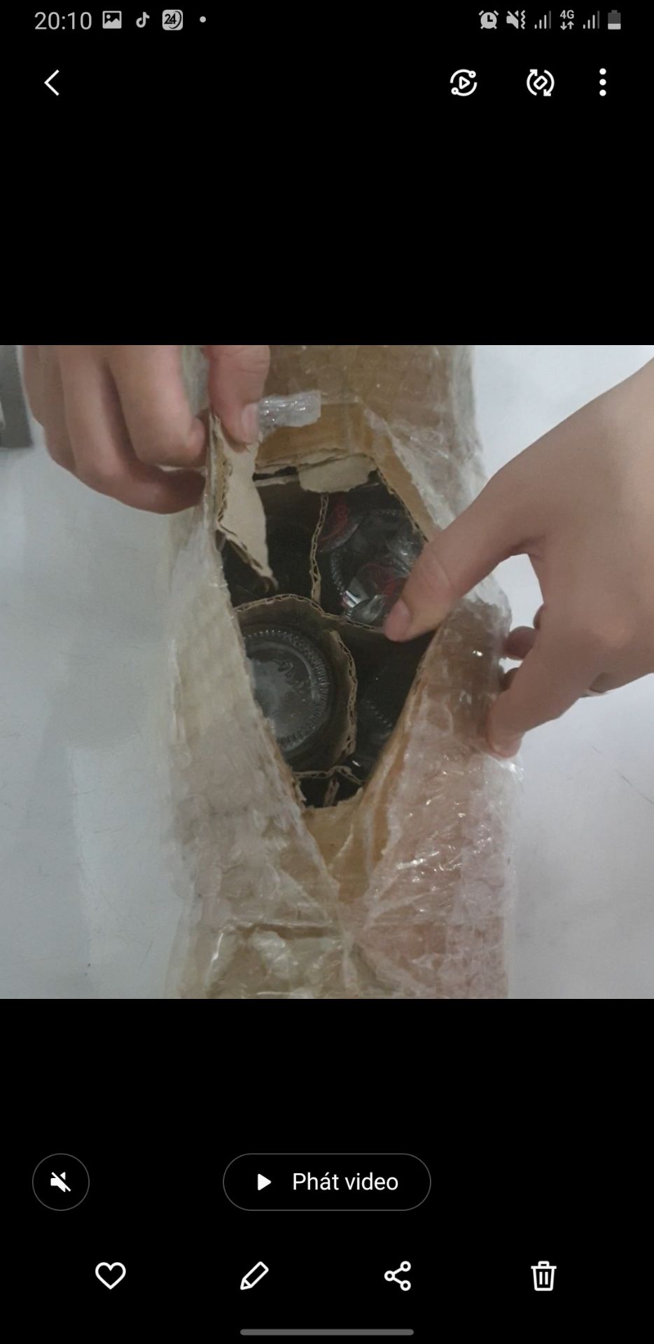 vận chuyển bị vỡ hàng vận chuyển bị vỡ hàng