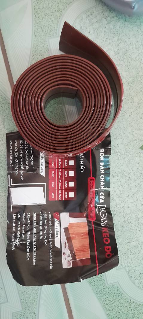 Miếng ron dính chắc, dễ sử dụng.