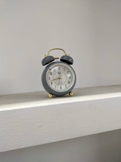 đồng hồ nhỏ xinh lắm ạ. nhỏ mà kêu rõ to, có đèn nữa chứ.